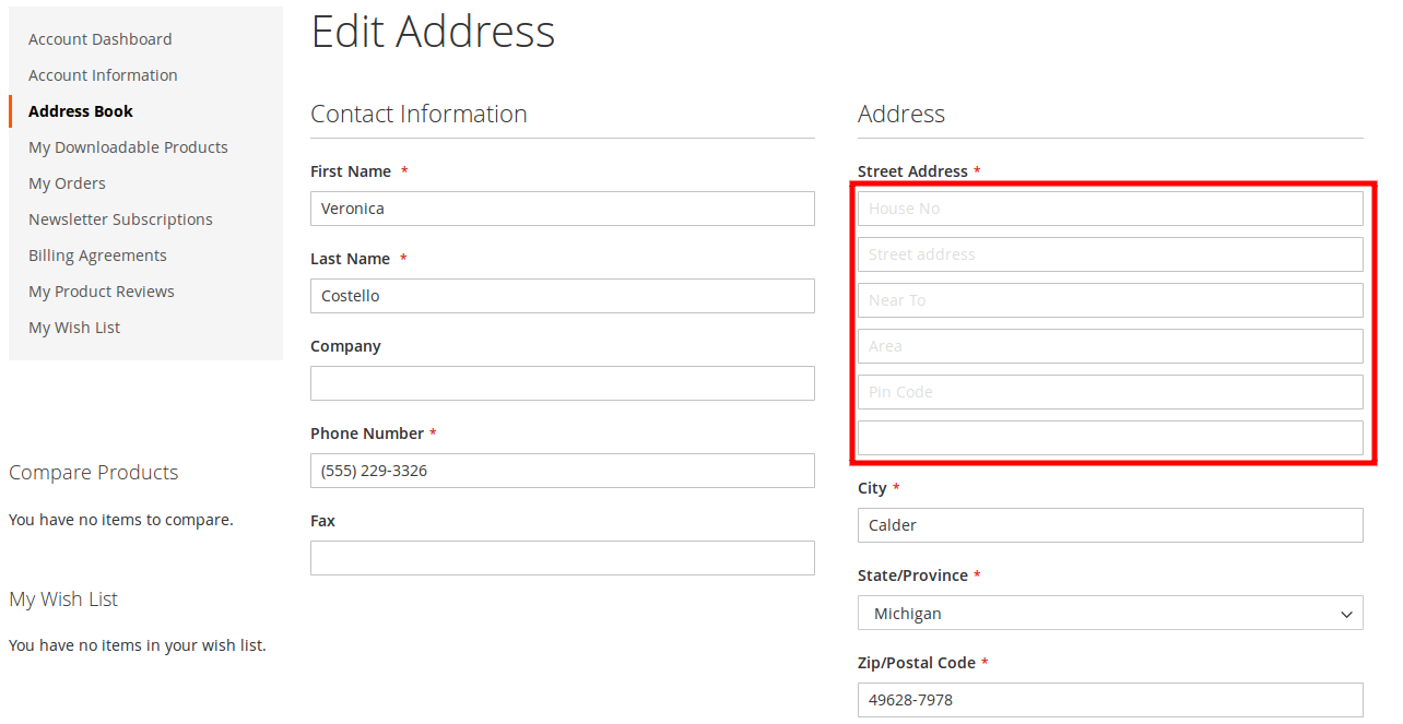 Magento Street Address Placeholder DoyenHub Blog